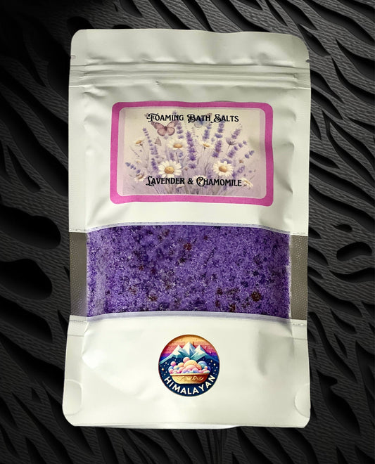 Foaming Himalayan Bath Salts