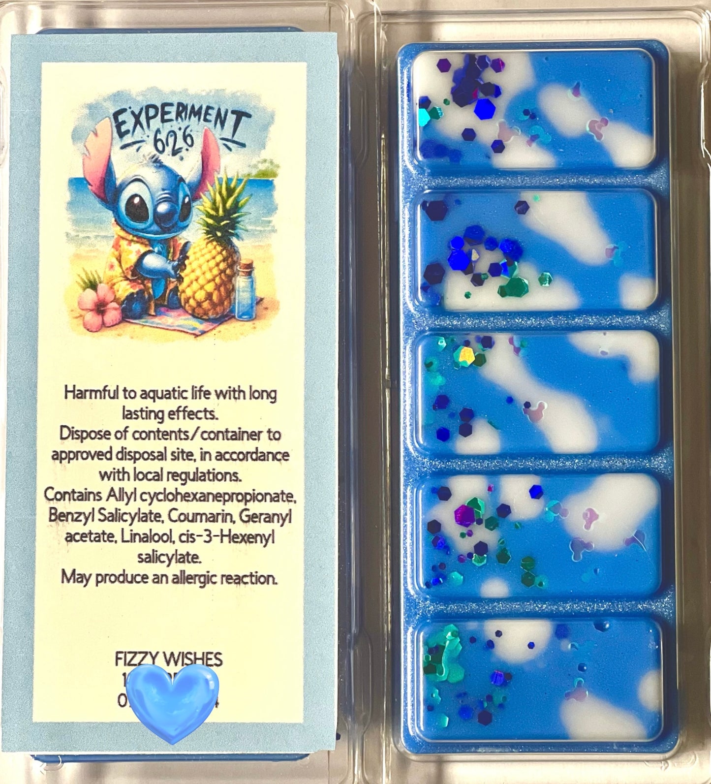 Experiment 626 Wax Melt Snapbars